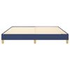vidaXL Boxspring bed stof blauw 180x200 cm