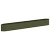 vidaXL Verhoogd Tuinbed Olijfgroen 380 x 40 x 40 cm Staal