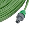 vidaXL Sproeislang 3-pijps PVC 22,5 m groen