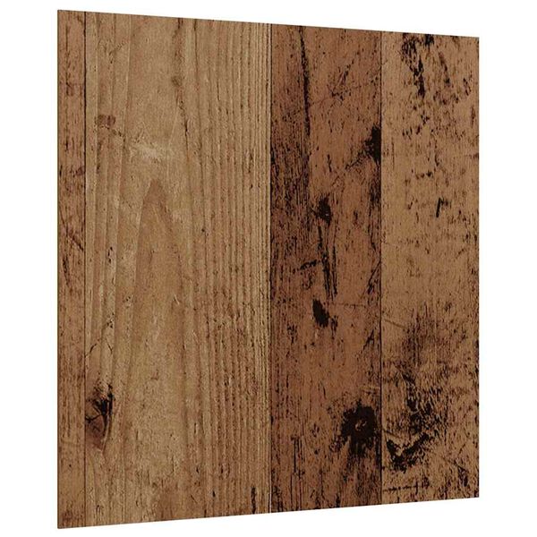 vidaXL Decorpanelen 12 pcs Oud hout 30 x 30 x 0.3 cm Bewerkt hout