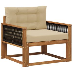 vidaXL Buiten Midden Sofa Naturel