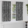 vidaXL Velvet Gordijnen met gordijnen 2 pcs Grijs 175 x 140 cm Fluweel