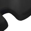 vidaXL Zitkussen &Eacute;&eacute;nkleurig Zwart 47 x 36,5 x 8 cm Traagschuim