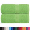 vidaXL Washandjes FROGN 2 st 30x30 cm 360 g/m² appelgroen