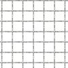 vidaXL Draadhek geweven gaas 50x50 cm 11x11x2 mm roestvrij staal