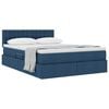 vidaXL Opbergbed met matras met matras Blauw 140 x 190 cm Bewerkt hout