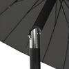 vidaXL Parasol met aluminium paal 270 cm antraciet