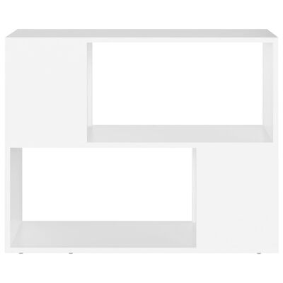 vidaXL Tv-meubel 80x24x63 cm spaanplaat wit