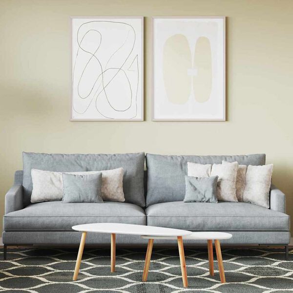 vidaXL Muurverf Bruin 16,5 x 16,5 x 15,9 cm Wandprint