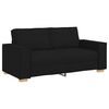 vidaXL 2-zitsbank Zwart 180x78x84 cm Stof