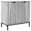vidaXL Badkamertenk te kast Grijs Sonoma 60,5 x 33,5 x 61 cm