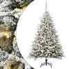 vidaXL Artificial Pre-lit Kerstboom met Ballenset Groen 180 cm