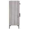 vidaXL Dressoir 69,5x34x90 cm bewerkt hout grijs sonoma eikenkleurig