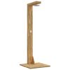 vidaXL Buitendouche 210,5 cm Massief acaciahout en roestvrij staal Wit