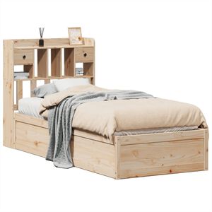 vidaXL Bedframe zonder matras massief grenenhout 90x190 cm