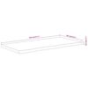 vidaXL Wastafelblad rechthoekig 120x60x3,8 massief acaciahout