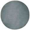 vidaXL Nep Konijnenbont Tapijt Olite Antraciet Ø 200 cm Polyester