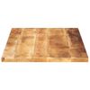 vidaXL Tafelblad rechthoekig 120x60x2,5 cm massief ruw mangohout
