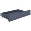 vidaXL Bedframe met 4 lades massief grenenhout grijs 180x200 cm