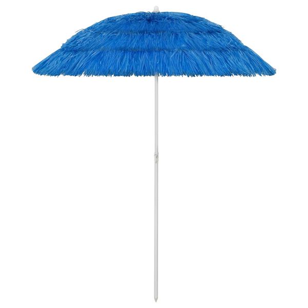 vidaXL Strandparasol Hawa&iuml; 180 cm blauw