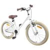 vidaXL Kinderfiets 18 Inch voor 5-7 jaar Wit