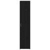 vidaXL Hoge kast Zwart Eiken 40 x 42,5 x 185 cm