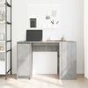 vidaXL Bureau 120x42x76 cm spaanplaat betongrijs