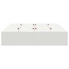 vidaXL Opbergbedframe met opslag Wit 150 x 200 cm Bewerkt hout