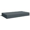 vidaXL Zitkussen SOEST 100% Polyester Blauw 120 x 80 x 15 cm