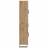 vidaXL Hoge kast met lade 2 pcs Artisan Eiken 69,5 x 34 x 180 cm