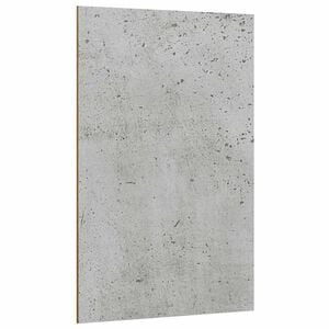 vidaXL Decorpanelen 12 st Betongrijs 40 x 60 x 0,27 cm Bewerkt hout