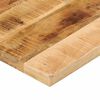 vidaXL Tafelblad rechthoekig 160x50x3,8 cm massief ruw mangohout