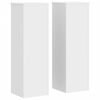 vidaXL Plantenstandaards 2 st 25x25x80 cm bewerkt hout wit