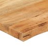 vidaXL Tafelblad met natuurlijke rand 110x60x3,8 cm massief mangohout