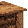 vidaXL Salontafel 40x40x42 cm bewerkt hout oud houtkleurig