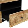 vidaXL Salontafel 80x54x40 cm massief mangohout en bewerkt hout