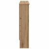 vidaXL Radiatorafdekking Artisan Eiken 78 x 19 x 81,5 cm Bewerkt hout
