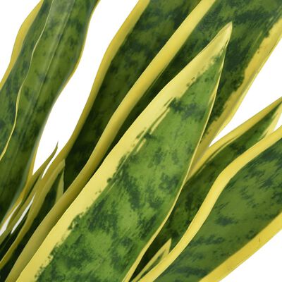vidaXL Kunst sanseveria plant met pot 65 cm groen