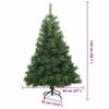 vidaXL Kunstkerstboom met 150 LED met standaard Groen 150 cm PE en PVC