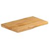 vidaXL Tafelblad met natuurlijke rand 70x40x2,5 cm massief mangohout