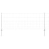 vidaXL Wild hek met palen 25 x 0,8 m (B x H)