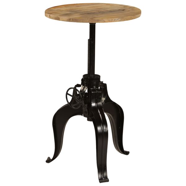 vidaXL Bartafel 60x(76-110) cm massief mangohout