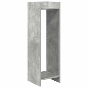 vidaXL Plantenstandaard Beton Grijs 30 x 30 x 100 cm
