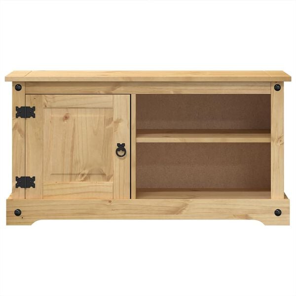 vidaXL Tv-meubel Corona 100x40x52 cm massief grenenhout