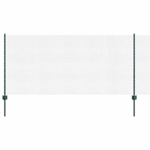 vidaXL Gelaste Draadhek met Paal 50 x 1 m (B x H) PVC-Coated Staal