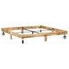 vidaXL Bedframe massief mangohout 200x200 cm