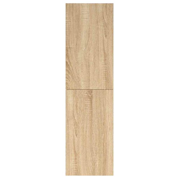 vidaXL Tv-meubels 2 st 30,5x30x110 cm bewerkt hout sonoma eikenkleurig