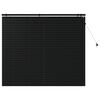 vidaXL Jaloezie Zwart 150 x 130 cm 35 mm Massief Paulowniahout