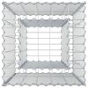 vidaXL Gabion Verhoogd Bed Zilver 50 x 50 x 80 cm Gegalvaniseerd staal