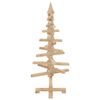 vidaXL Kerstdecoratie kerstboom 90 cm massief grenenhout
